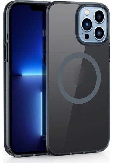Bloomnest İphone Uyumlu 13 Pro İçin Magsafe Tpu Kılıf, Şeffaf Kırılmaz, Kolay Kullanım Diğer