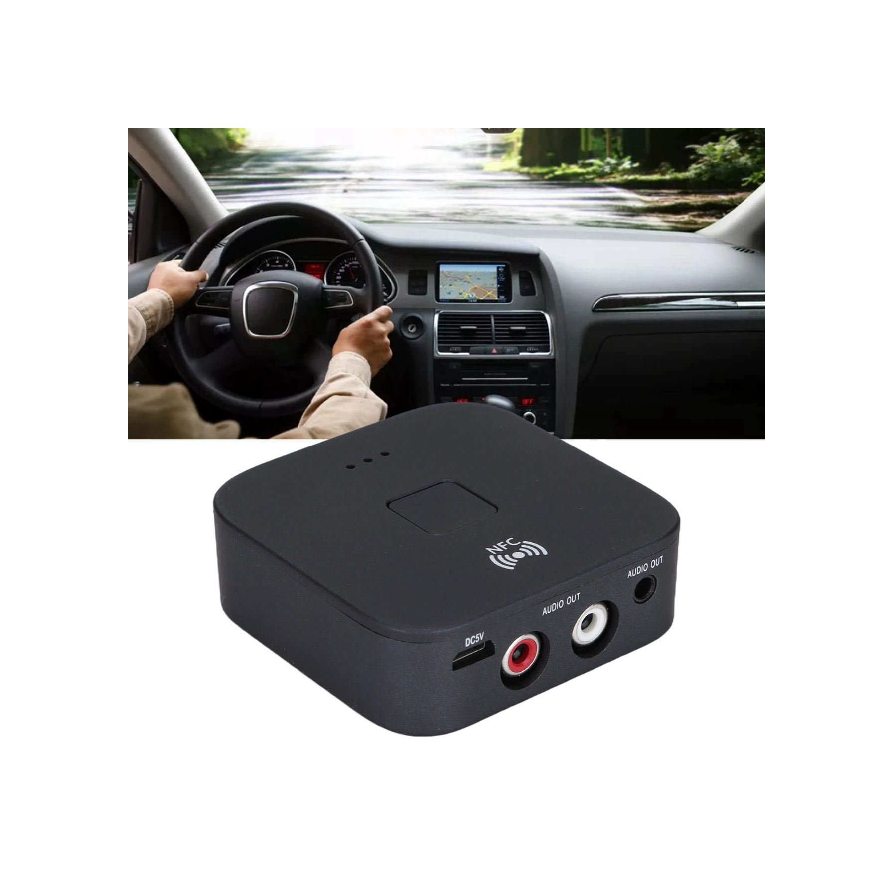 Ev Sineması, Araba Stereo Sistemi Ve Kulaklıklar İçin Kablosuz Bluetooth 5.0 Rca Ses Alıcısı 3,5 Mm Bağlantı Noktası Adaptörü - Yükseltme Diğer