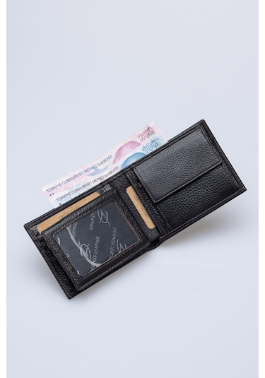 DERİNSS DRC7117 Hakiki Deri Erkek Kahverengi Cüzdan