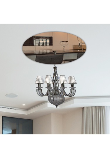 Ayna Avize Göbeği | Bronz Ayna | Çap50Cm