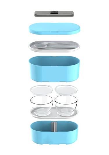 Zweikell Boxy Large Carolına 1450ml 49oz Lunch Box