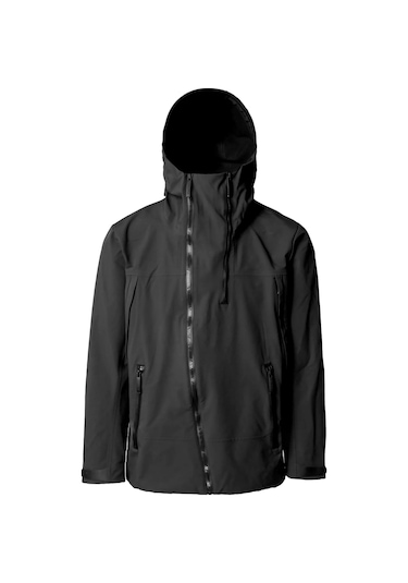 Isaora Asym Jacket Erkek Black Onyx Shell Jacket Isr7010-888 Siyah