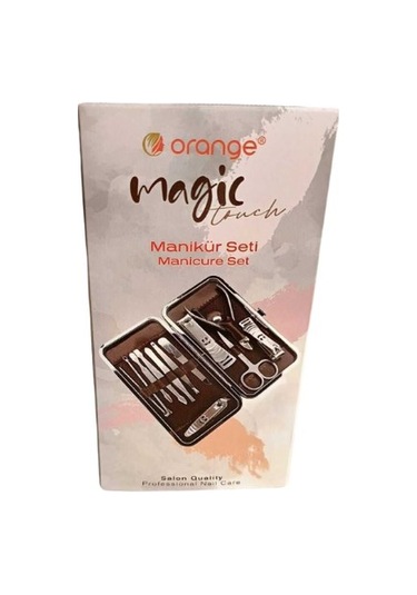 Orange Quality Professional Nail Care Manicure Set