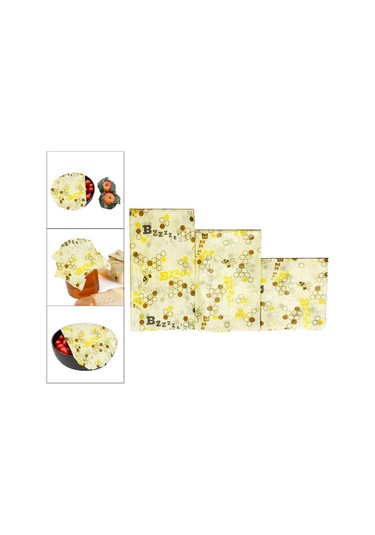 Suntek Ekmek Sarma Için Balmumu Gıda Sargıları Sıfır Atık Arı