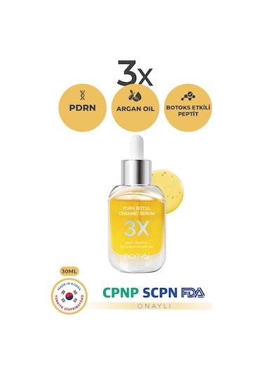 Hamel 3X Pdrn Botul Ceramic Serum Sodium Dna Serum Kore 30 ML