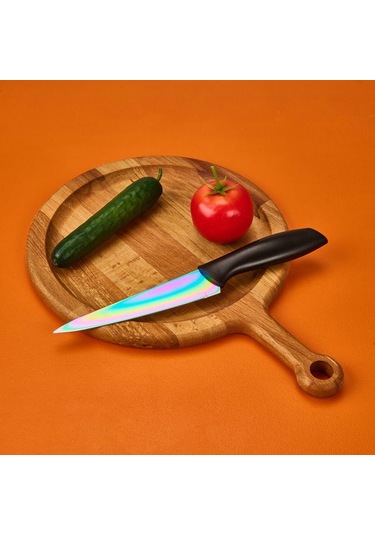 Rooc Titanyum Seri Şef Bıçağı - Renkli - 25 Cm Renkli