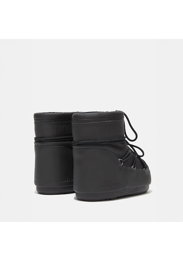 N001 Black Bot Kar Erkek Diğer 80d1409380-n001 Moon Boot Icon Low Rubber Black Siyah