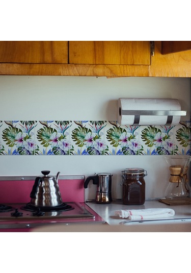 Teltree 10 Parça Kendinden Yapışkan Duvar Çıkartması Seti - Mutfak Ve Banyo Dekoru İçin Kolay Uygulama Ve Koruma Diğer