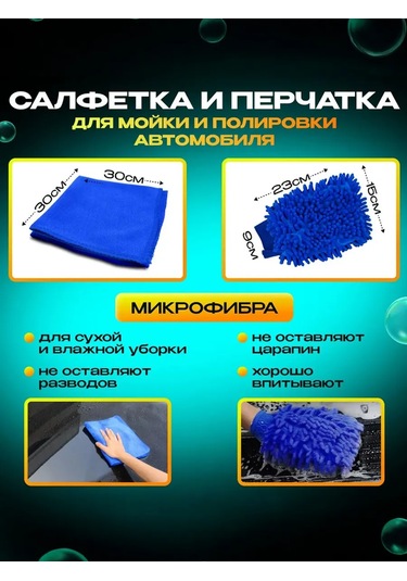 Volomarket 14 Parçalık Araba Detaylandırma Seti 462869394