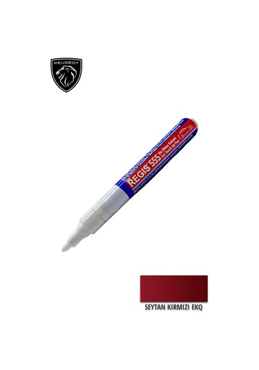 Oto Tam Örtücü Rötüş Kalemleri Peugeot Ekq Şeytan Kırmızı Çizik Giderici Oto-11989