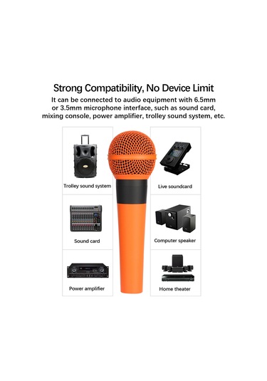 Leezsing "profesyonel Dinamik Mikrofon Ad-58 - Yüksek Hassasiyetli Sahne, Stüdyo Ve Canlı Yayınlar İçin"