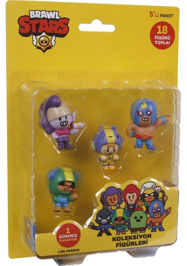Brawl Stars 5'li Figür Seti Set 1