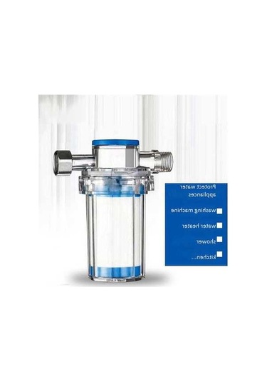 Createtech Su Isıtıcı Filtresi Ön Musluk Duş Arıtma Beyaz&mavi Jw Çok Renkli