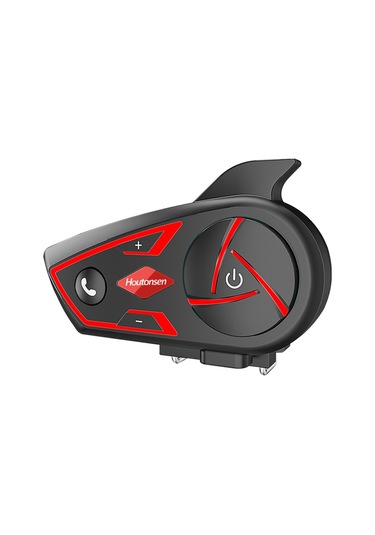 Vkemall S3 Motosiklet Kaskı Bluetooth İnterkom Kulaklığı Su Geçirmez/gürültü Önleyici Siyah