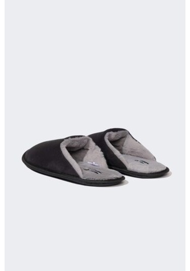 Defacto Erkek Düz Taban Ev Terliği D4777ax24wnbk23 Siyah