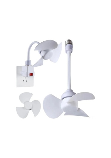 Honmex Led Mini Tavan Fanı - 6 İnçli Abs Metal Konstrüksiyonu, Soğuk Beyaz Işık, Ev Ofis İçin Çift Fonksiyonlu Soğutma Ve Aydınlatma