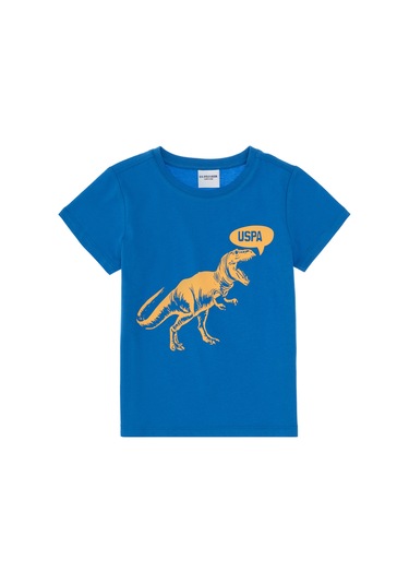 U.s. Polo Assn. Erkek Çocuk Kobalt Tişört 50307200-vr077 Kobalt Mavi