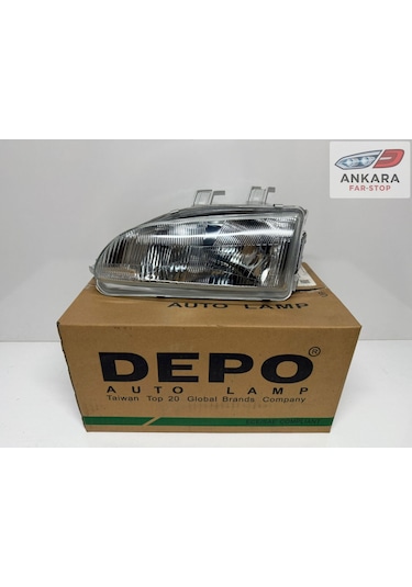 Honda Civic Eg Kasa Hatchback 1992 - 1995 Ön Far Lambası Sol Hatchback Eg Kasa Hatchback-sol Depo Marka