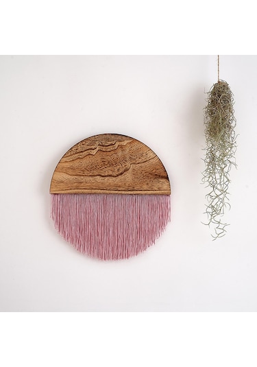 Suntek Magideal Bohem Goblen Duvar Dekor Kreş Geometrik Sanat Ev Pembe