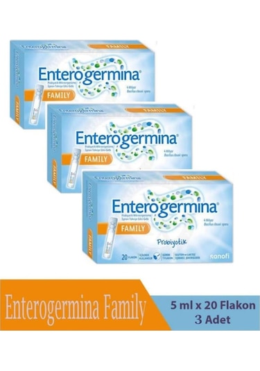 Enterogermina Family 5 ML x 20 Flakon 3'lü