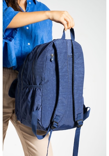 Ultra Hafif Çok Cepli Su Geçirmez Okul Çantası Laptop, Notebook, Okul, Spor, Seyahat Lacivert Tyc2a700f3b9270606-2 Lacivert