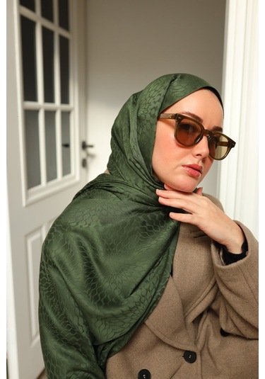Silk Home Deluxe Şal 40006-31 Haki Yeşil