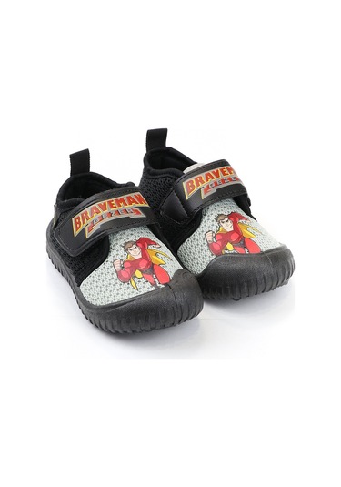 Gezer Yazlık Keten Braveman Erkek Bebe Ayakkabı Ga2ybm.03148.00.r69.h54 Gri