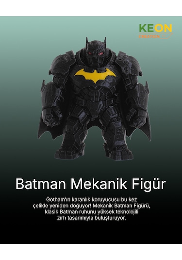 Mekanik Batman Figür