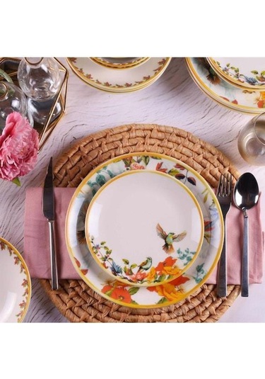 Klasik 6 Kişilik 25 Parça Kahvaltı Takımı Db1198 Desenli