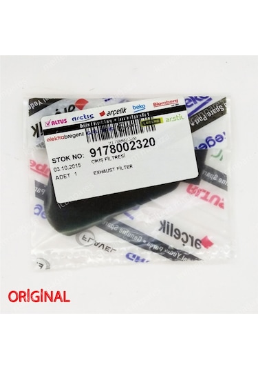 Arçelik Uyumlu K 6124 Şarjlı Süpürge Çıkış Filtresi