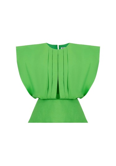 N23yn6062 Nocturne Bluz Yeşil