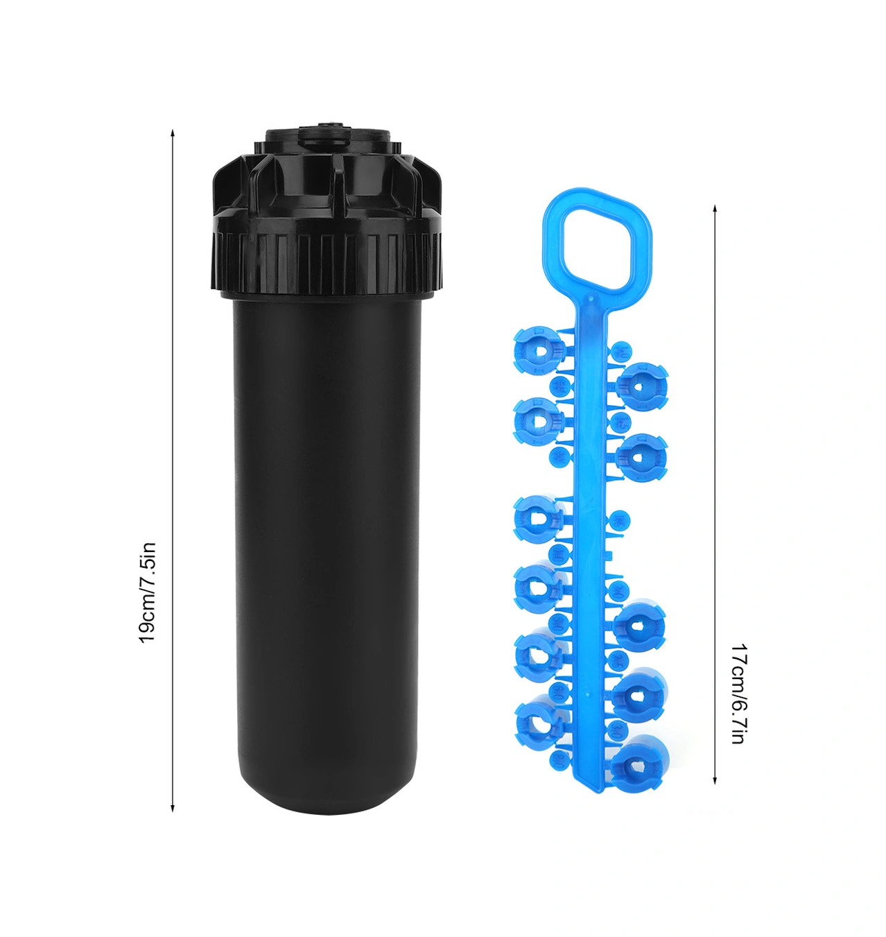 Hangfox G3/4" İç Vida Bahçe Rotor Spreycisi: Otomatik Temizleme, 40-360 Açı Ayarlı, Dayanıklı Malzeme İle Güvenli İşlem