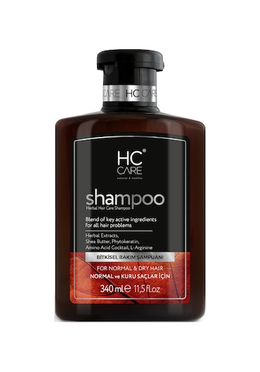 Hc Care Normal ve Kuru Saçlar İçin Şampuan 340 ML