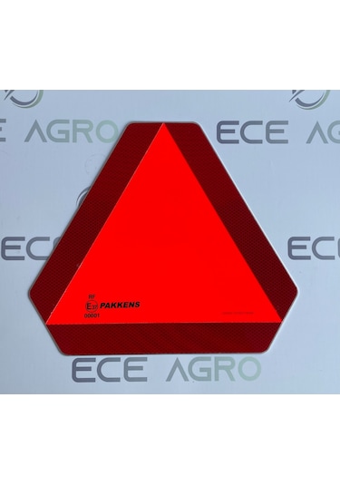Pakkens Traktör Römork Üçgen Reflektör E37 2 Adet