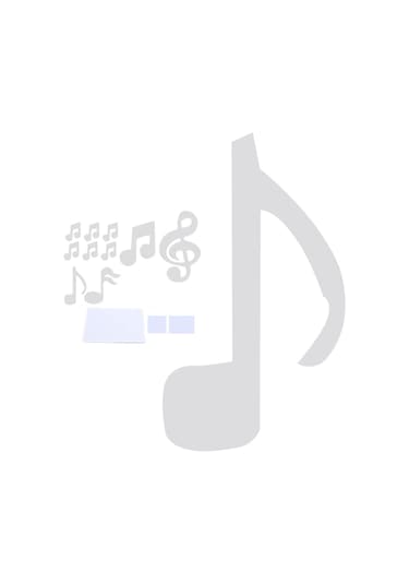 Shineyee Pvc Müzik Notası Dekoratif Duvar Sticker, Cam Gibi Ayna Yüzeyli, 3d Relief, Canlı Odası Tv Arka Planı, Ev Dekoru, Sağlıklı Ve Dayanıklı, Kolay Kurulum Gümüş