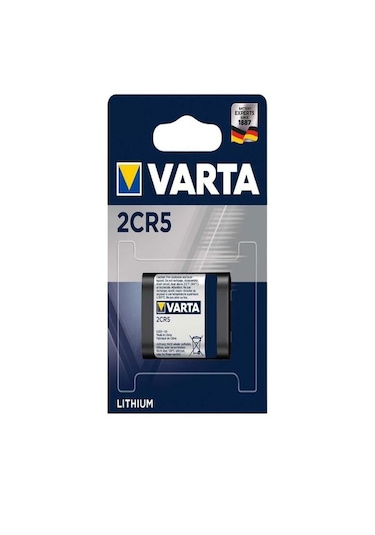 Varta 2cr5 6v Lityum Tekli Paket Pil Professional 6203