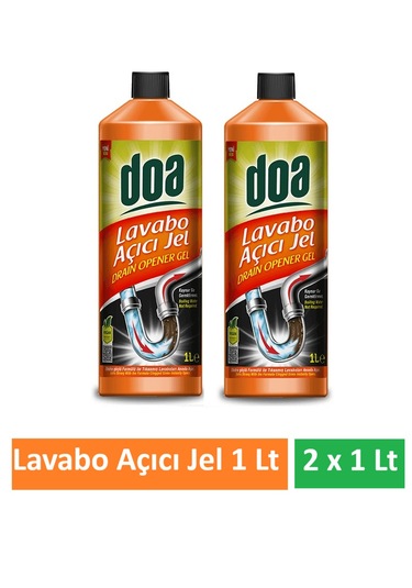 Doa Lavabo Açıcı Jel 1 Lt X 2 Adet