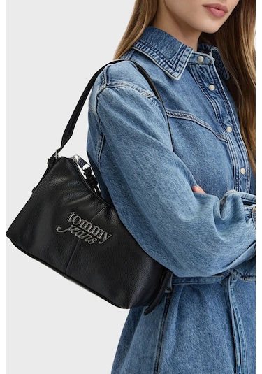 Tommy Jeans Bayan Çanta Aw0aw18468 Bds Siyah