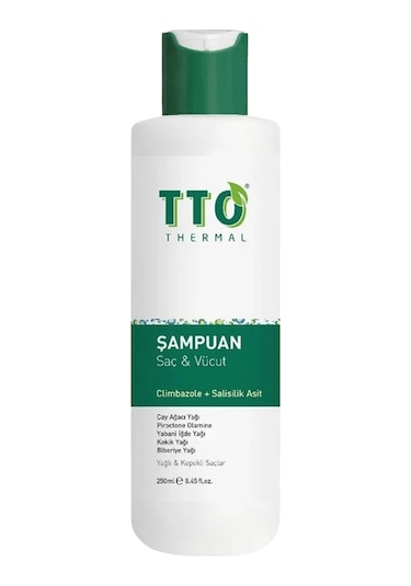 Tto Thermal Saç Ve Vücut Şampuanı 250 Ml Kepekli - Yağlı