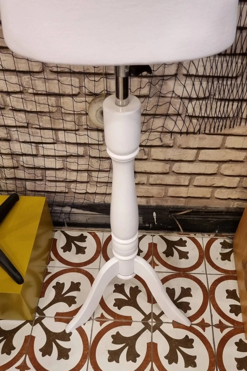 Beyaz Kumaşlı 36 İle 46 Beden Aralığı Terzi Mankeni Prova Mankeni