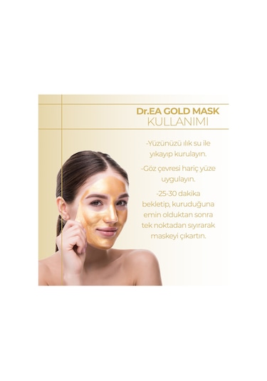 Dr. Ea Soyulabilir Altın Maske 75 ML
