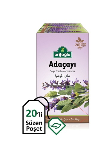 Arifoğlu Adaçayı Süzen Poşet Çay 20'li