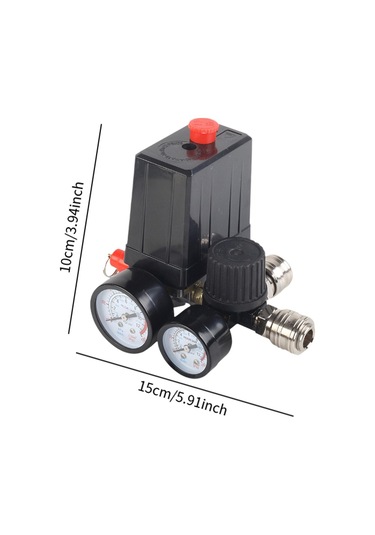 Homyl Hava Kompresörü Çift Konnektörlü Basınç 15cmx10cm