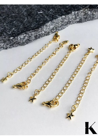 Klipsa Jewelry Takı Kilitleri Zincirli 18k, 3 Adet 241589212