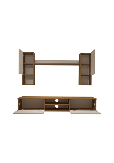 Decoraktiv Eko 5da Mdf Dvd Tv Ünitesi Tv Sehpası Pera - Beyaz