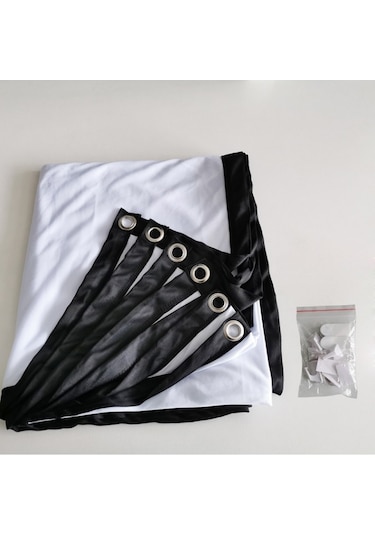 Boyut:120 İnç (4:3) İnce Polyester Projektör Film Perdesi