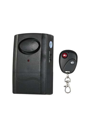 Mufunye Kablosuz Uzaktan Kumanda Titreşim Alarmı Hırsızlık Önleme Dedektörü Araba Motosiklet Kayıp Önleme Uyarısı Kapı Pencere Alarm Sensörü Ev Güvenlik Alarm Sistemi