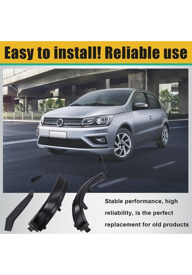 Xiaaokeji Vw Jetta Mk6 Se İçin Araba Dinamik Dikiz Aynası Dönüş Sinyal Lambası
