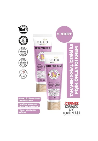 Bee'o Apibaby Pişik Kremi 50 ML