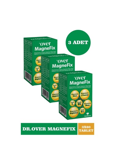 Dr. Over Magnefix 3 x 60 Tablet